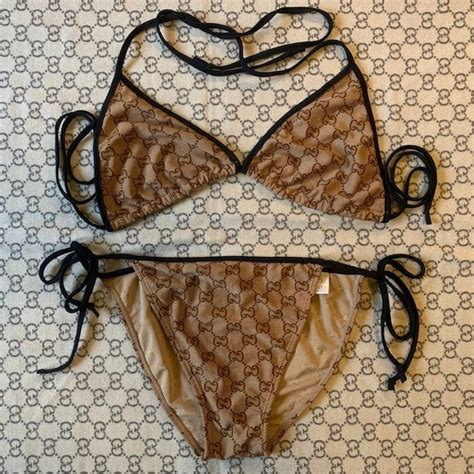 bikini donna gucci|gucci bikini etsy.